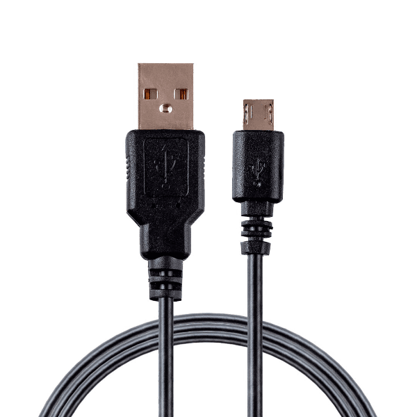 Cabo USB-A / MicroUSB 1 Metro Preto