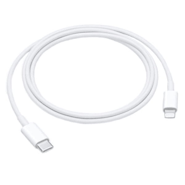 Cabo USB-C / Lightning Apple MUQ93ZM/A A2561 / 1 Metro - Branco