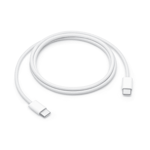 Cabo USB-C / USB-C Apple Tecido 1 Metro 60W Branco