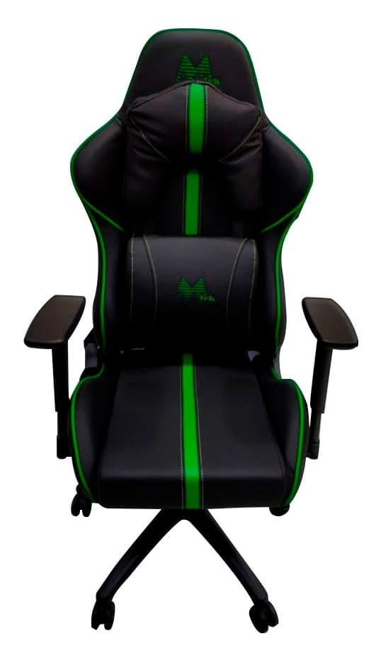Cadeira Gamer Mtek Mk02 Ajustável Preto/Verde