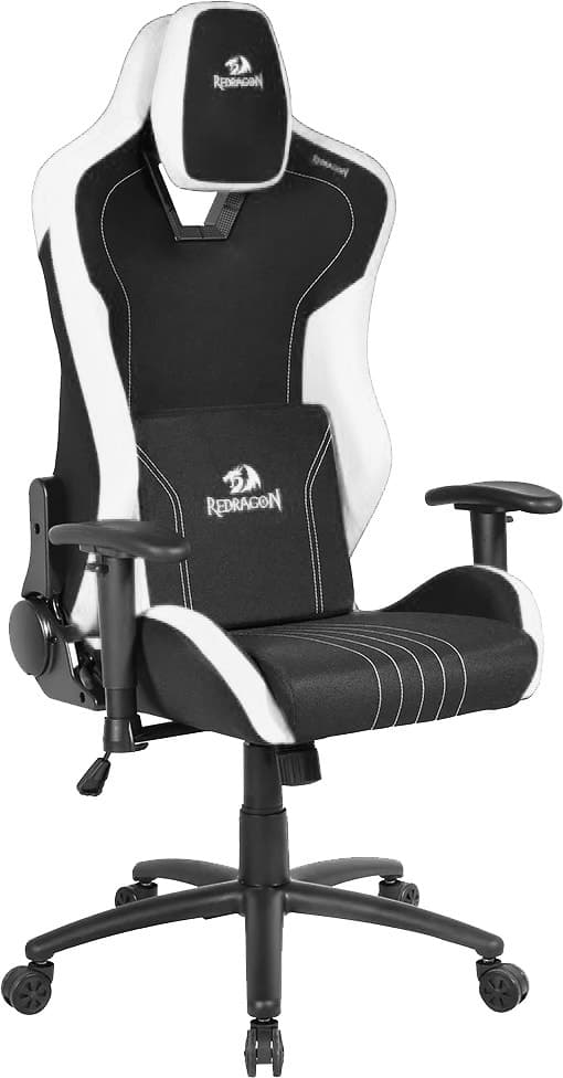 Cadeira Gamer Redragon C313-BW Heth - Preto / Branco