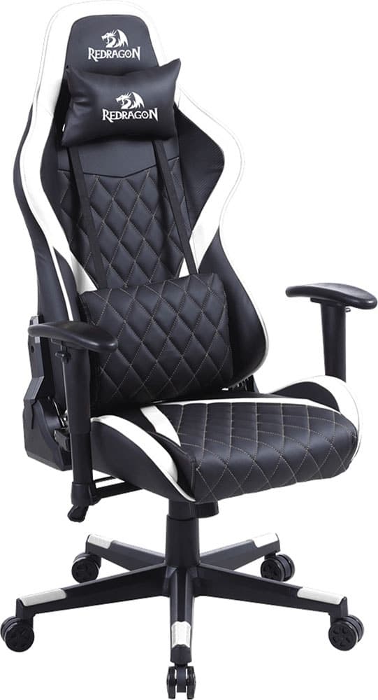 Cadeira Gamer Redragon Gaia C211-Bw Ajustável Preto/Branco