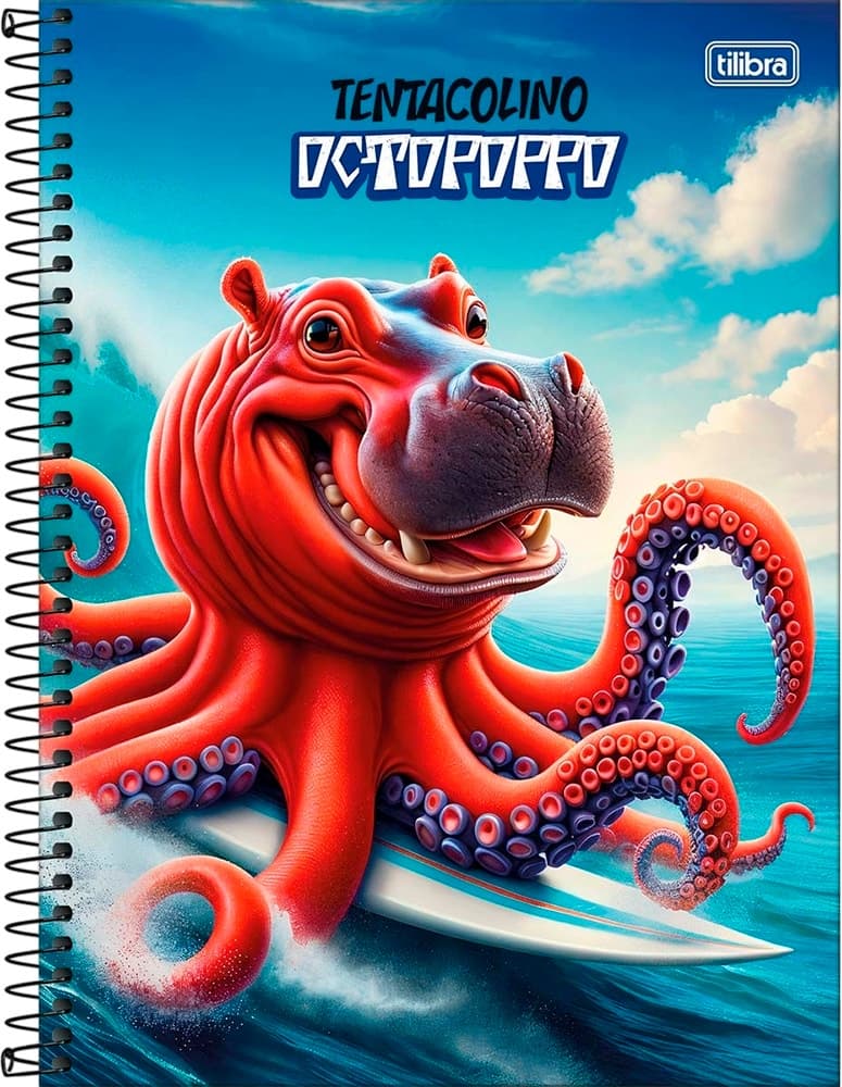 Caderno Universitario Tilibra Magic 4FUN - 160 Folhas