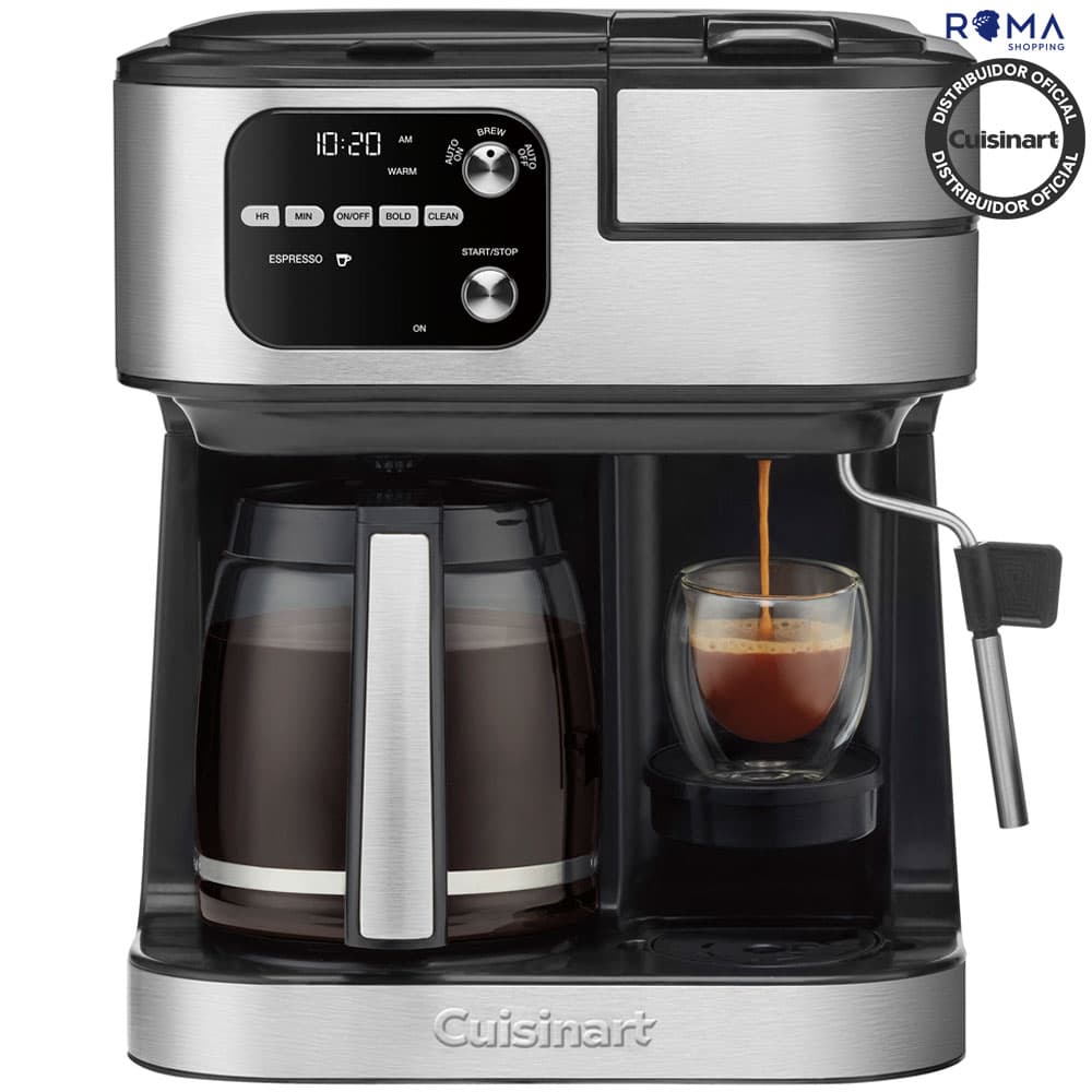 Cafeteira Cuisinart Ss-4N1NAS Coffee Center Barista Bar 4-In-1 12 Xícaras 110V