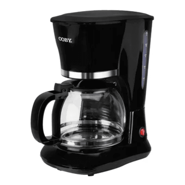 Cafeteira Elétrica Coby Cy3330-2084B 800W 1.5 Litros 220V ~ 50/60Hz Preto