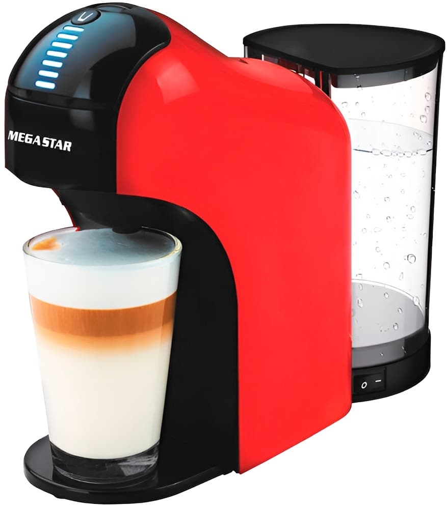Cafeteira Elétrica Multicápsula Mega Star Caf02 1400W 220V/50-60Hz