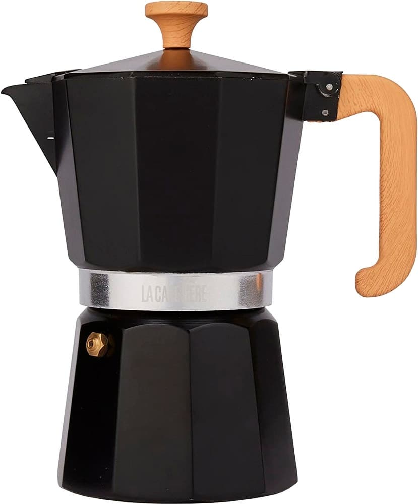 Cafeteira Italiana Espresso Maker Venice La Cafetiere - LCVEN6CPBLKW (290mL)