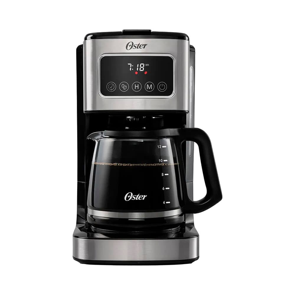 Cafeteira Oster Bvstdc4403-053 12 Xícaras 220V Preto - Prata