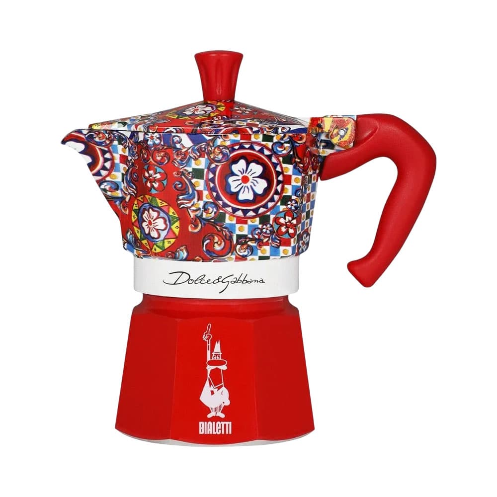 Cafeteira Italiana Bialetti Dolce & Gabbana Moka Express 5327 3 Xícaras 130ml