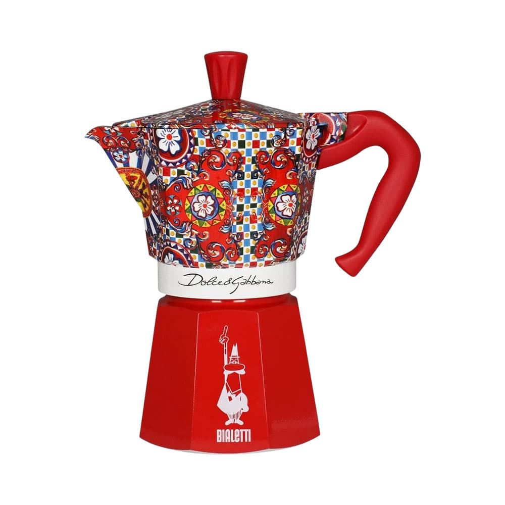 Cafeteira Italiana Bialetti Dolce & Gabbana Moka Express 5329 6 Xícaras 270ml