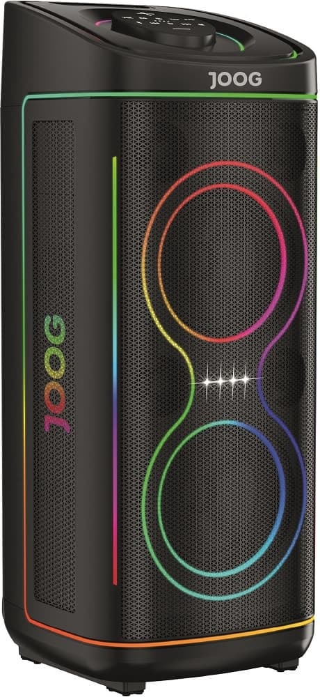 Caixa de Som Joog Boom 500 Furia USB, Tf, Tws, Bluetooth, Karaokê, 500W Rms
