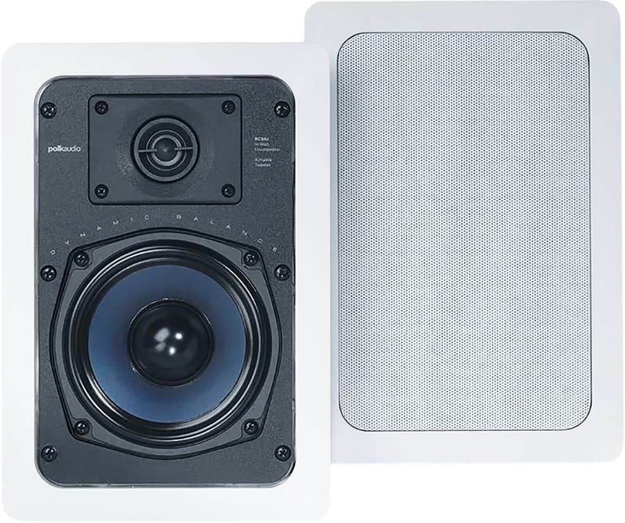 Caixa de Som de Teto Polk RC55I Quadrado (Par)