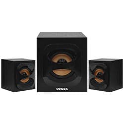 Caixa de Som Satellite AS-628BL Bluetooth / USB - Preto