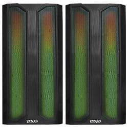 Caixa de Som Satellite AS-92006B Gaming RGB / Bluetooth / USB / Aux - Preto