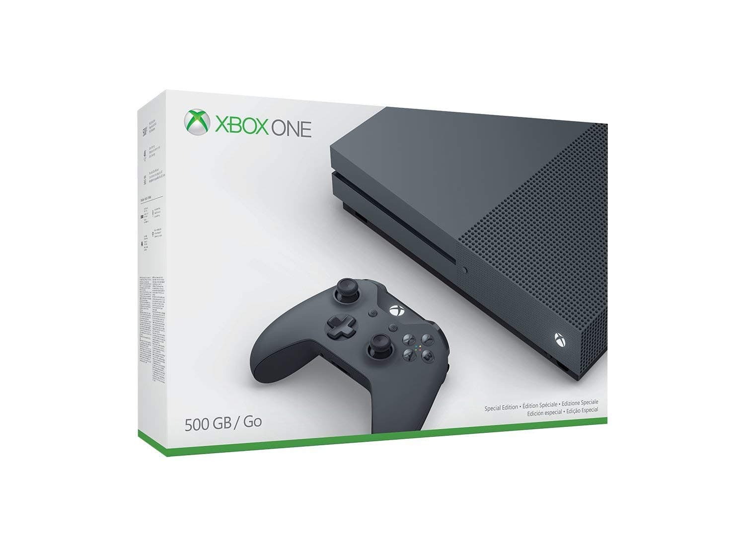 Caixa Vazia Xbox One S 500GB Preto