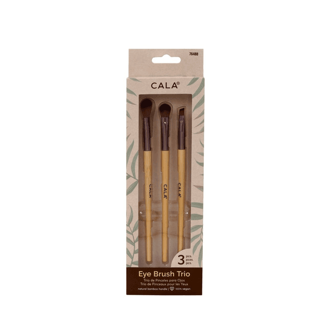 Pincéis e Acessórios Cala Bamboo Eye Brush Trio 3PCS 76488