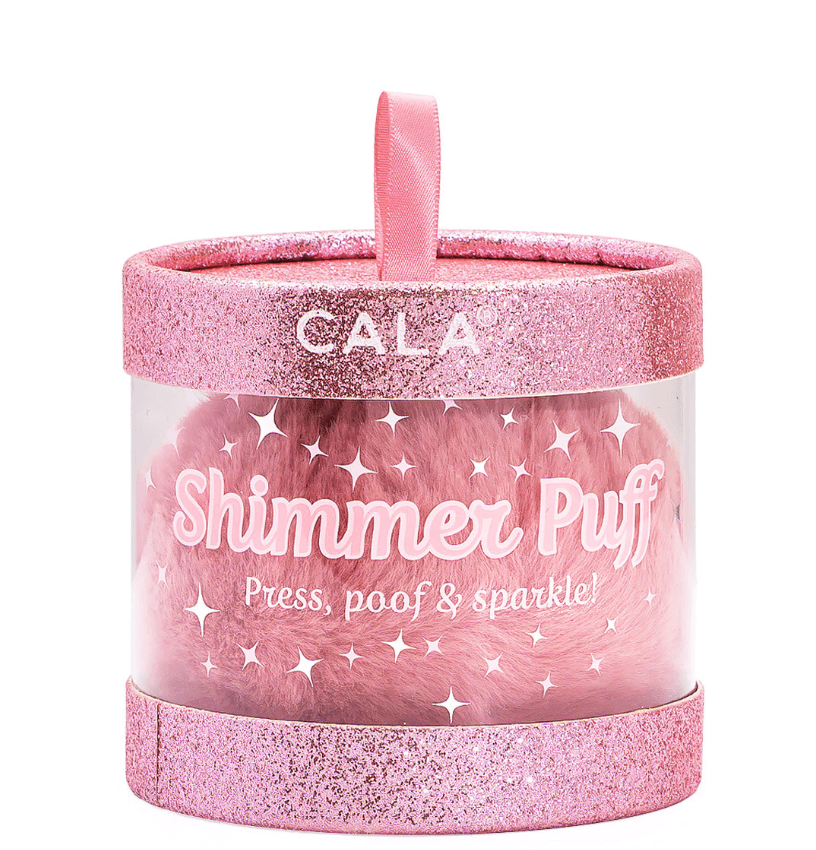 Cala Esponja Corporal Shimmer 76051 Puff Pink Cylinder