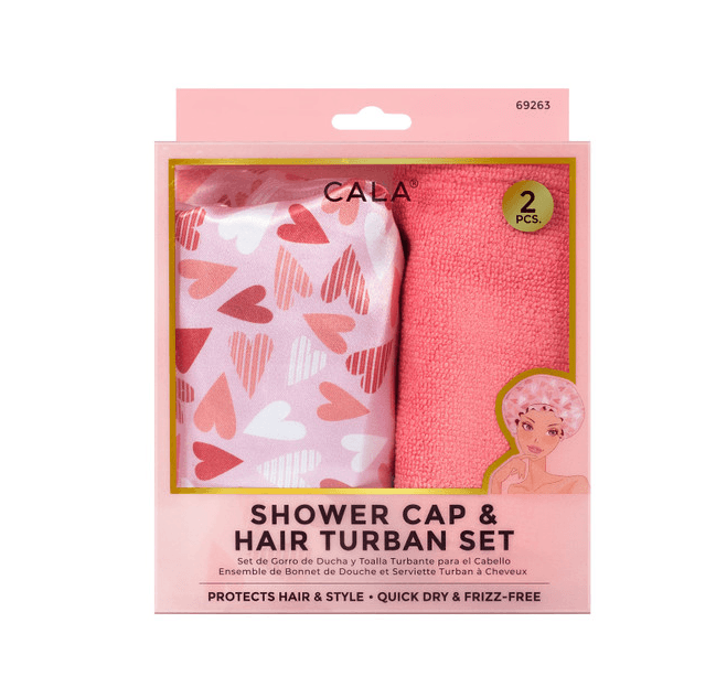 Touca de Banho e Turbante Cala Setheart