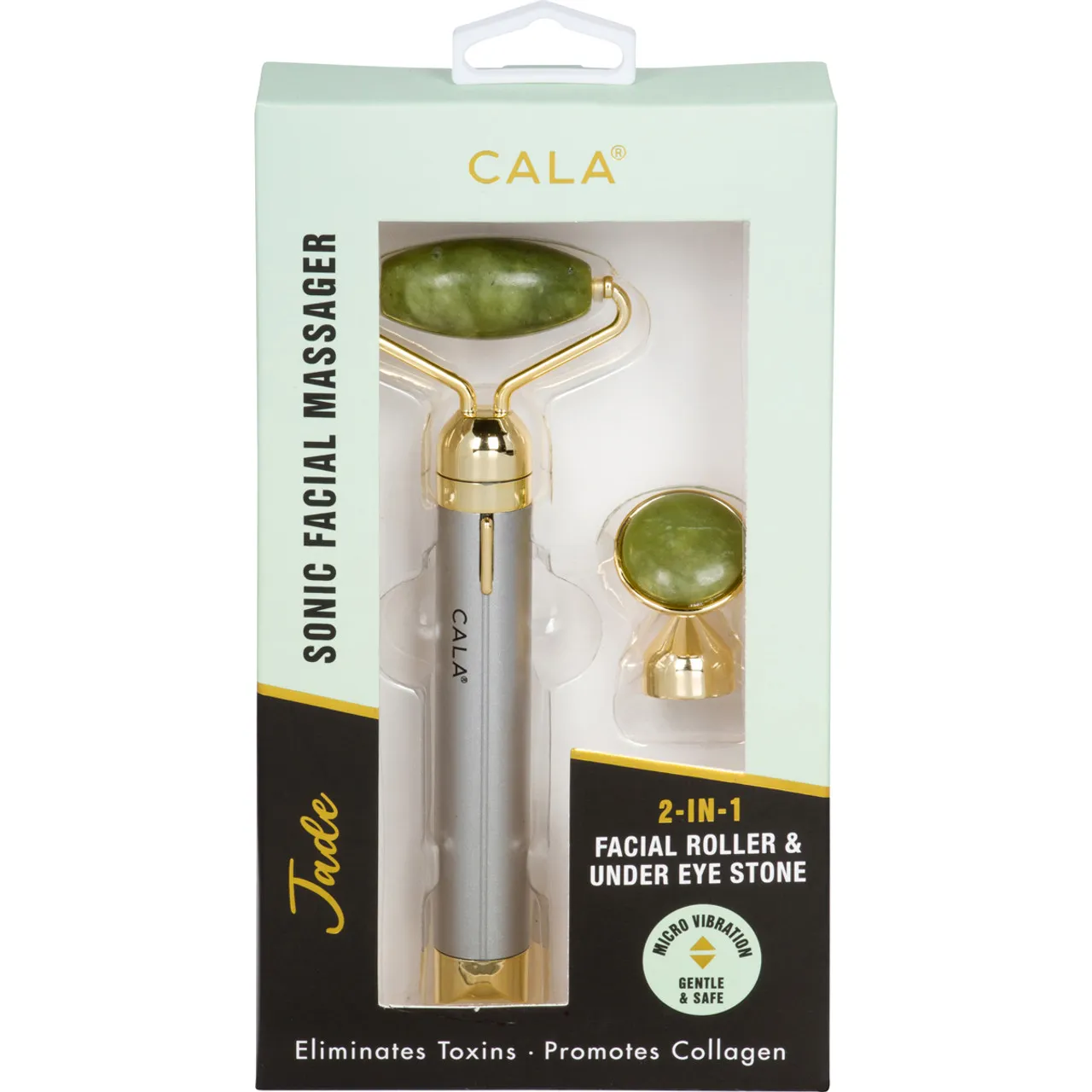 Massageador Facial Cala Jade 2 Em 1