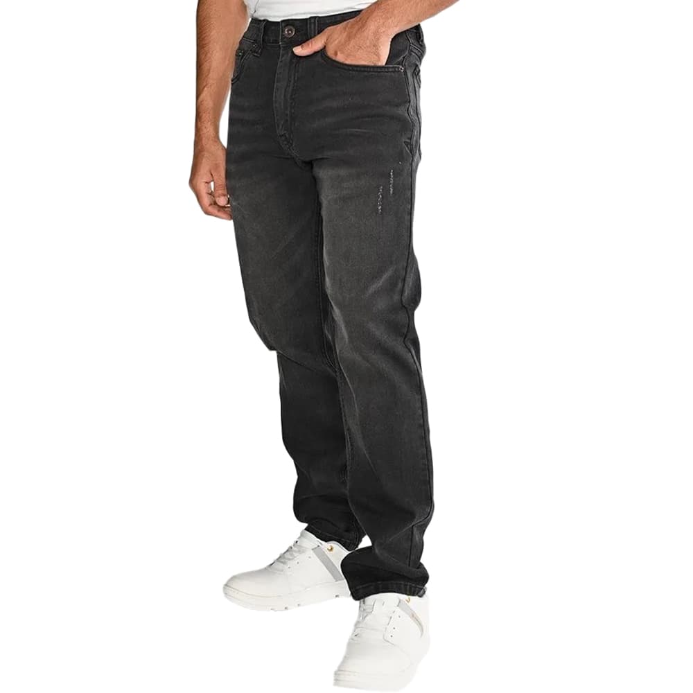Calça Caterpillar Masculina Triblend Stretch Denim Slim Preto