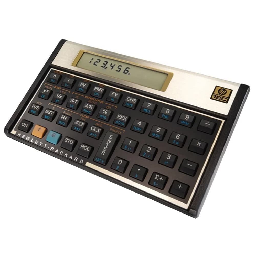 Calculadora Financeira Hp 12C Português Internacional Gold
