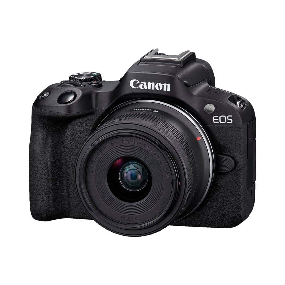 Cámara Canon Eos R50 Con Lente Rf-S 18-45MM Stm