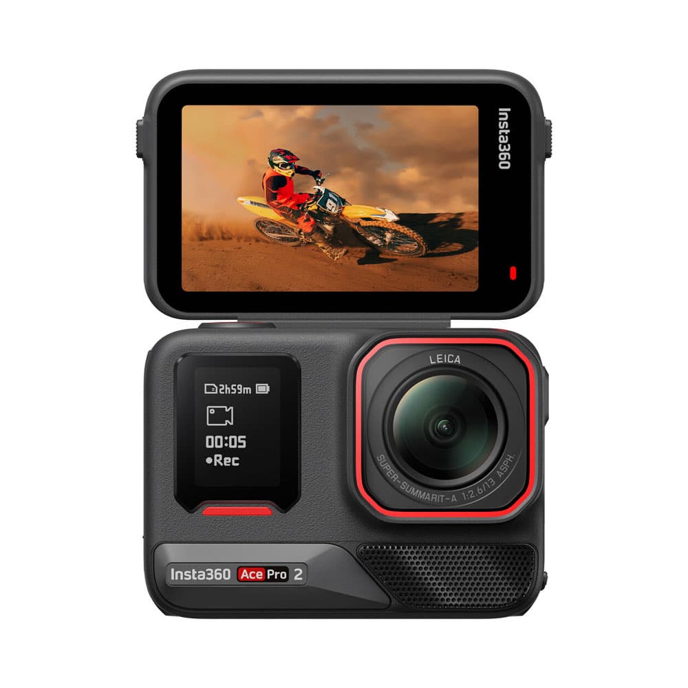 Câmera de Ação Insta360 Ace Pro 2 Preto