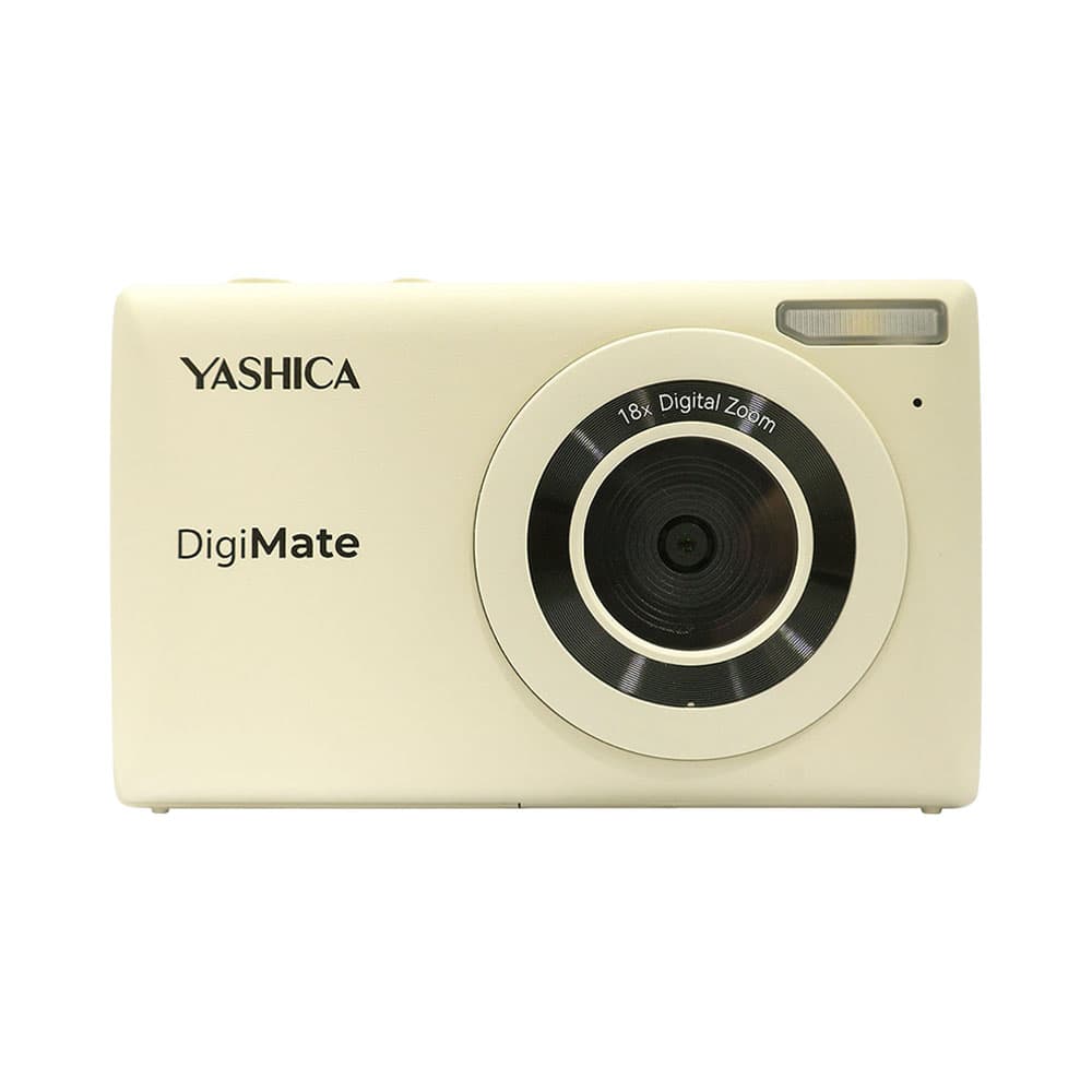 Cámara Digital Yashica Digimate Off White