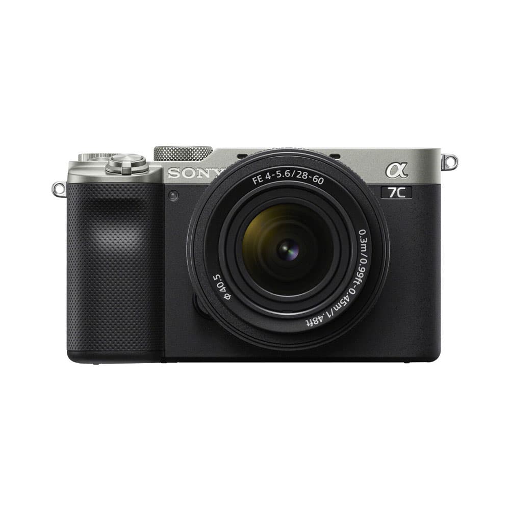Câmera Sony A7C (Ilce-7Cl) + Lente Sony Fe 28-60 Mm F/4-5.6 Prata