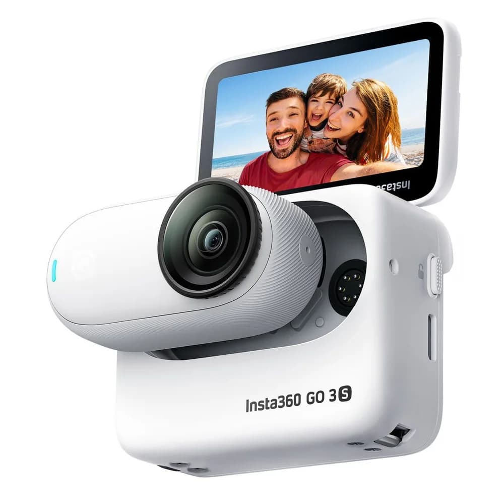 Câmera de Ação Insta360 Go 3S 128GB Branca