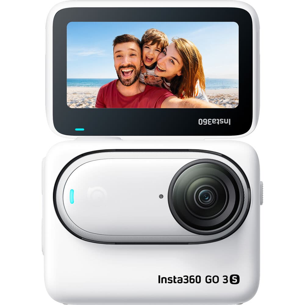 Câmera de Ação Insta360 Go 3S Standard Edition 4K 128GB Arctic White