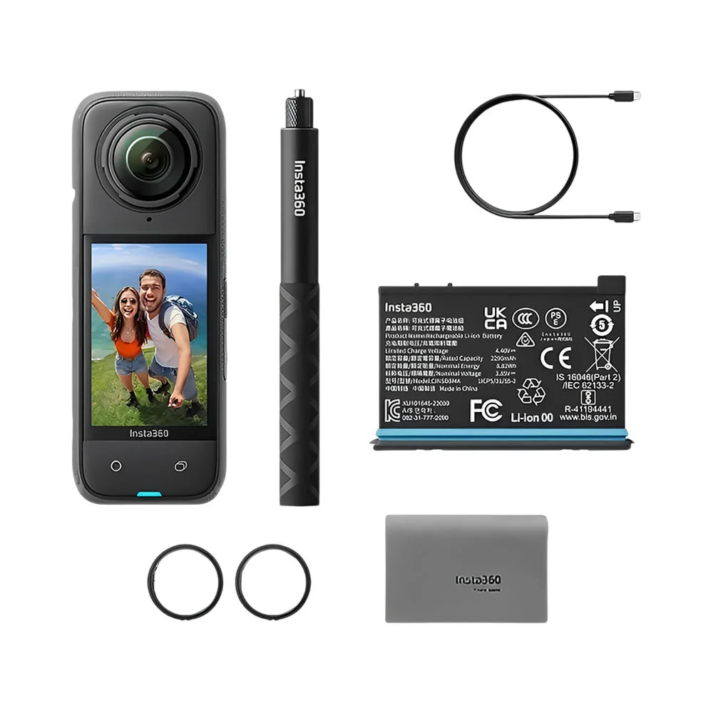 Câmera de Ação Insta360 X4 Starter Bundle