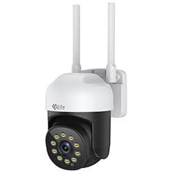 Câmera de Segurança 4Life Falcon View 360° Wi-Fi 2.5K 4MP - Branco