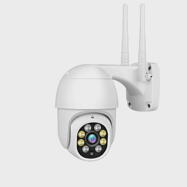 Câmera de Segurança Inteligente Smart Ip Wi-Fi Lens 360° 4MM N9-300W C/ 2 Antenas Icsee