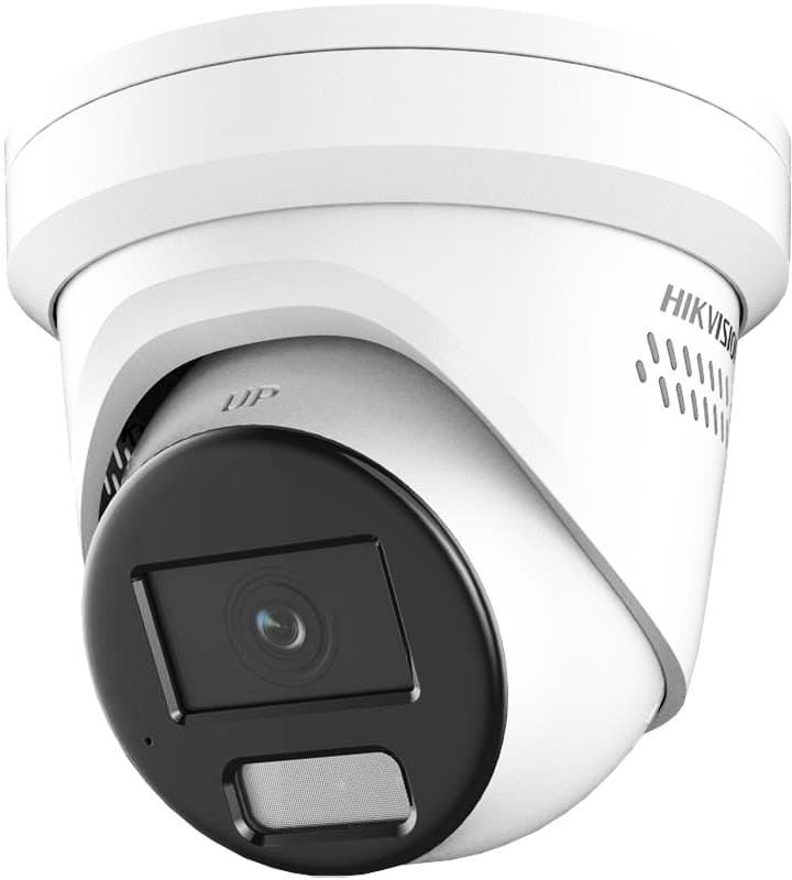 Câmera de Segurança Ip Hikvision Ds-2CD3346G2-ISU/SL AcuSense 2.8Mm 4MP Turret ColorVu