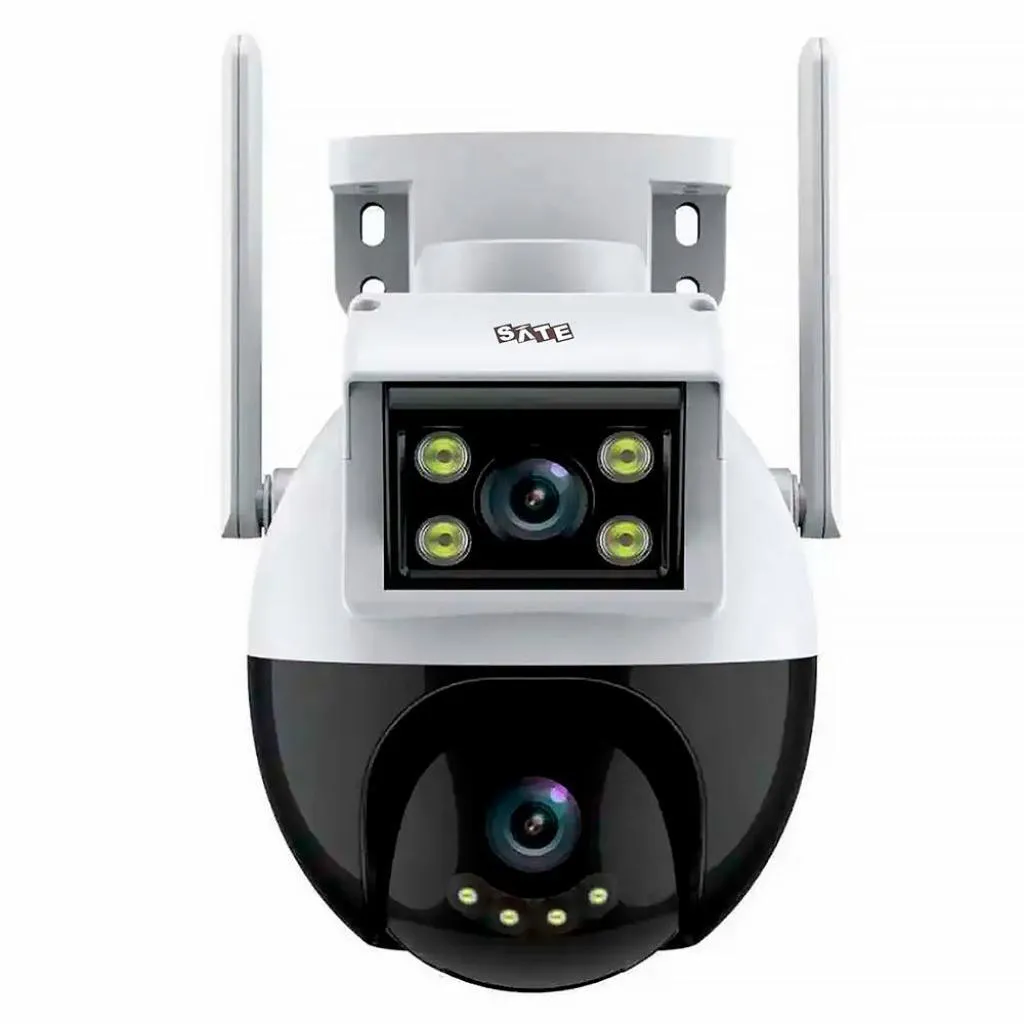 Câmera de Segurança Satellite A-CAM008D 2 Câmeras
