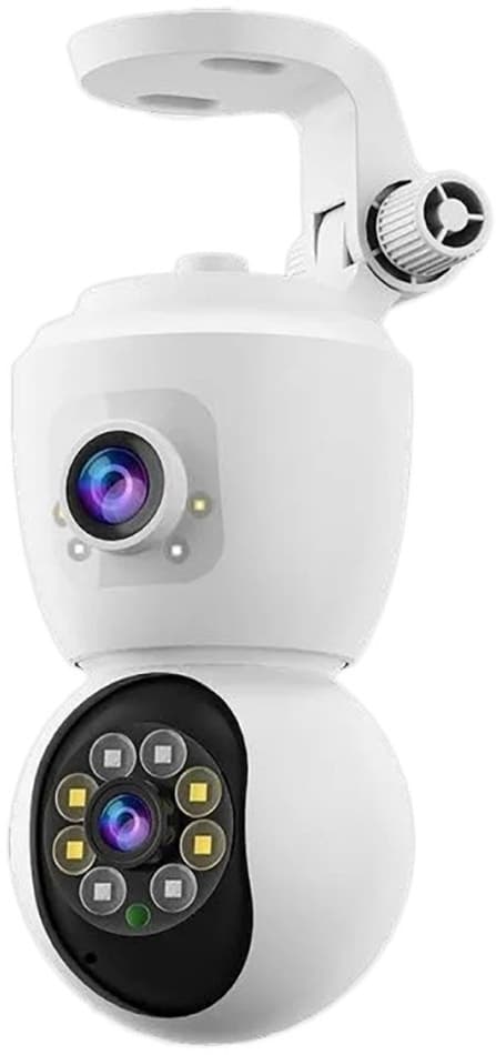 Câmera de Segurança Satellite A-CAM8001D 2 Câmeras Branca