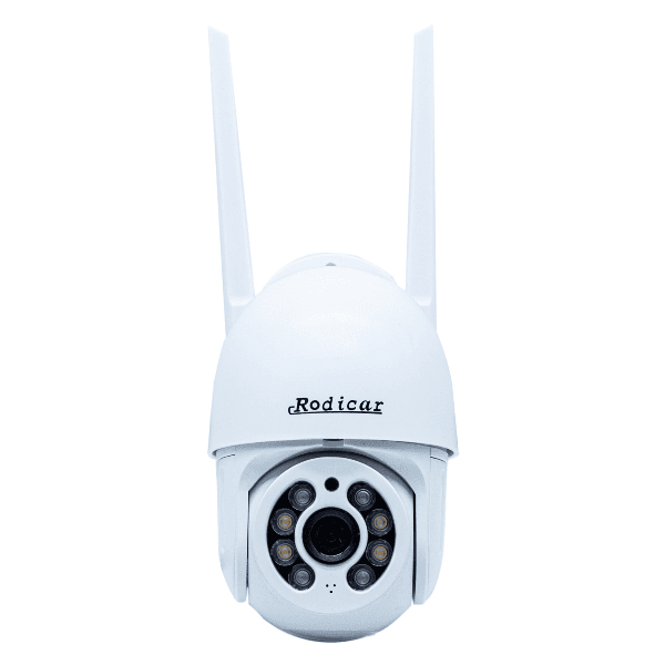 Câmera de Segurança Wi-Fi Ip Smart Rodicar G5 Ultra HD 355º - Branca