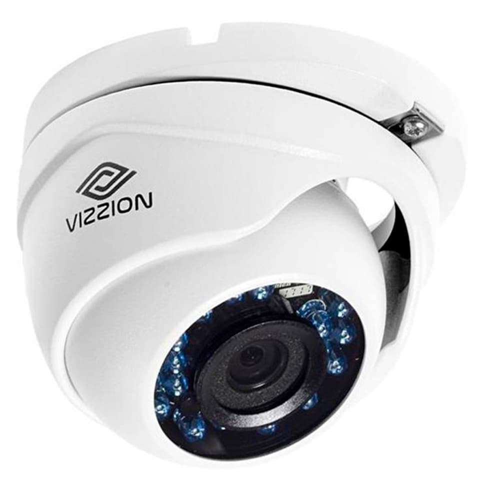 Câmera de Vigilância Vizzion Vz-DC0T-Irpf Dome 2.8Mm 1MP 720P