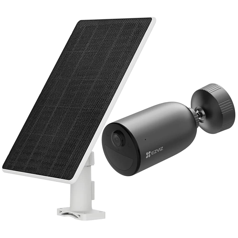 Câmera Ip Wi-Fi 4G Ezviz Cs-EB3/SP 3MP 2K com Painel Solar