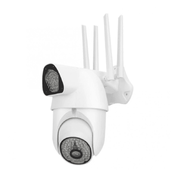 Câmera Ip Smart WiFi Tucano Tc-H135 HD com 4 Antenas - Branco