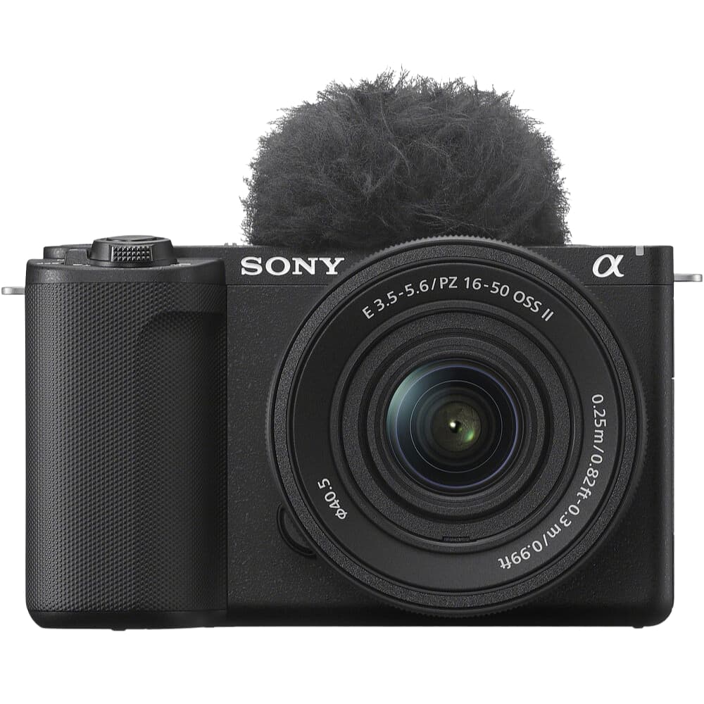 Câmera Sony Zv-E10 Ii Kit e Pz 16-50MM F3.5-5.6 Oss Ii Preta