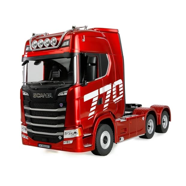 Caminhão 1/18 Hui Na Toys Scania 770 S V8 Truck 19CH Vermelho 1501