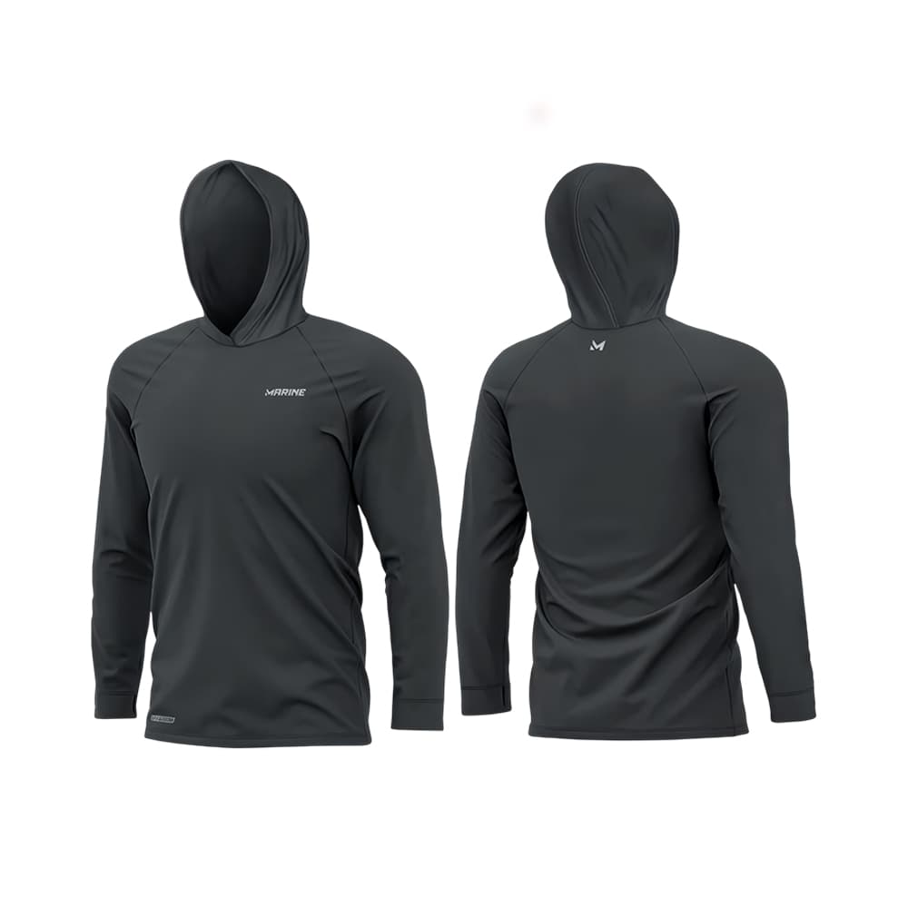 Camisa de Pesca Marine Prime Poliamida com Capuz Lead