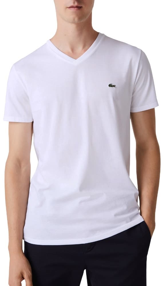 Camiseta Lacoste Pima Th6710 23 001 (06) Branco
