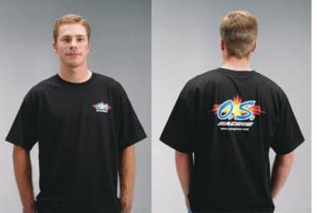 Camiseta O.s. Engines Preta Tamanho G