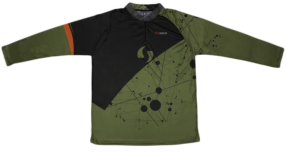 Camiseta Masculina Sunflex Dry-Fit Uv50+ Verde