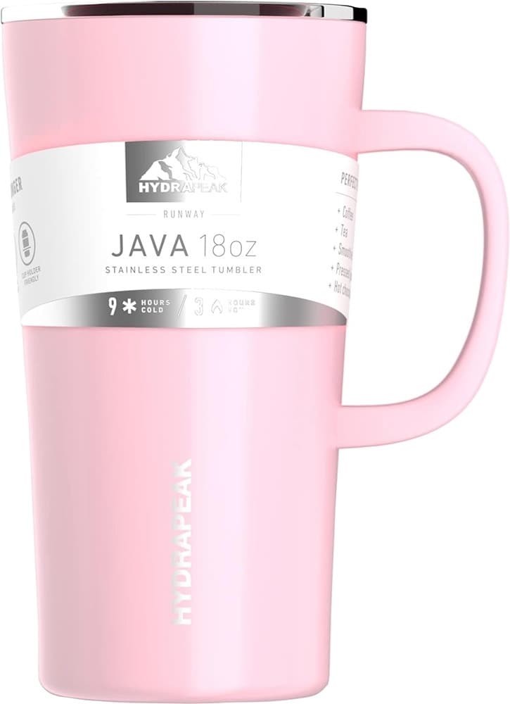 Caneca Térmica Hydrapeak Java 530ml - Rosa