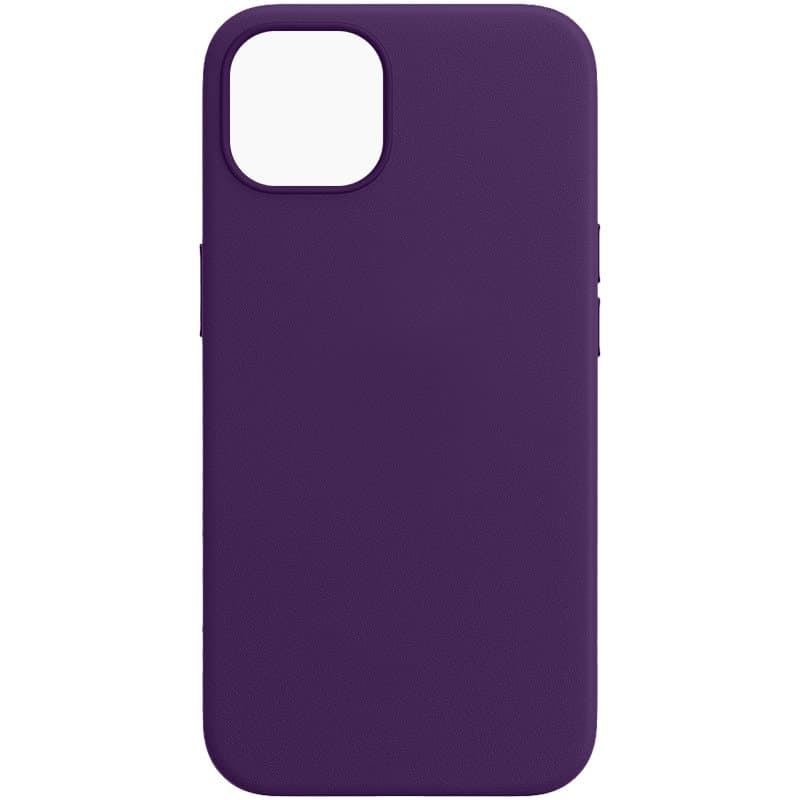 Capa Apple 17 Leather MagSafe Violeta