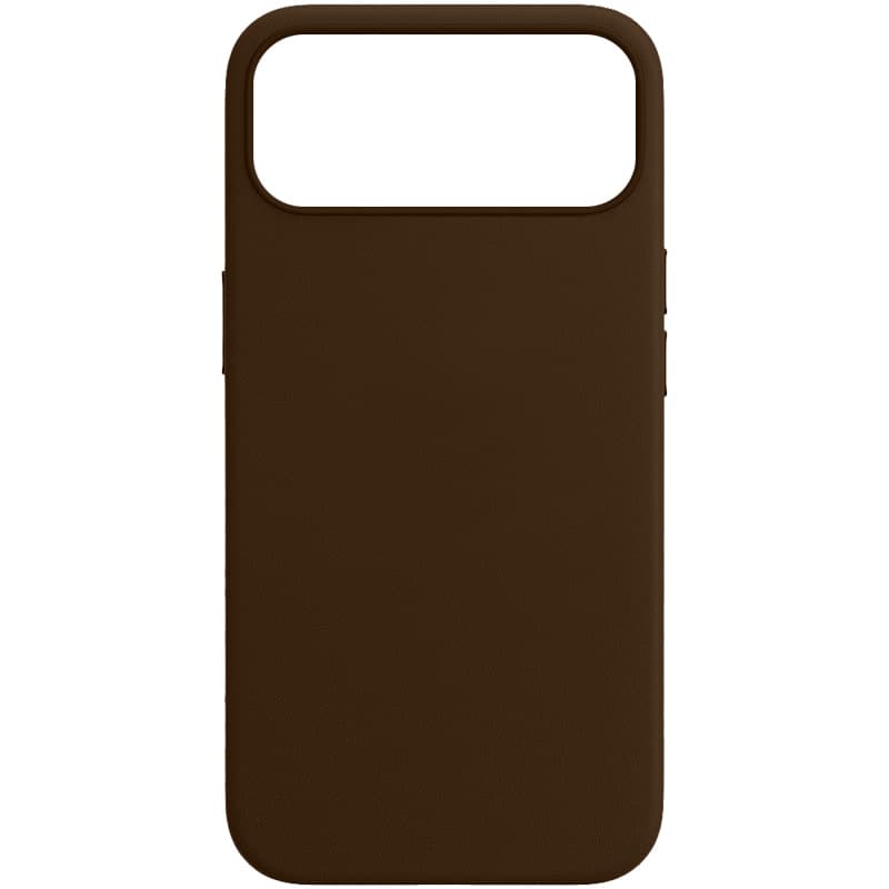 Capa Apple 17 Pro Max Leather MagSafe Marrom